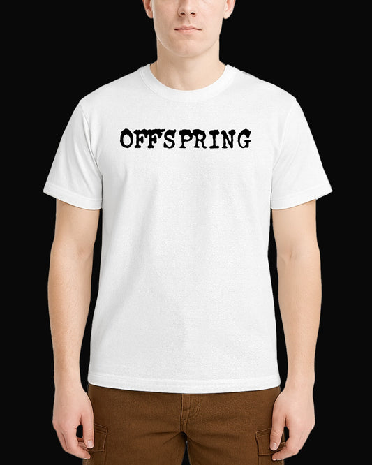 The Offspring Grup Logo Beyaz Tişört V3