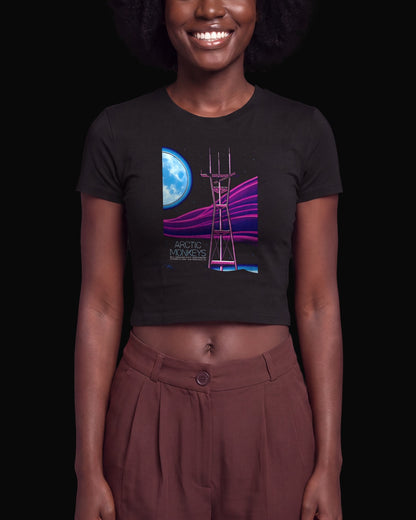 Arctic Monkeys Electric Satellite Siyah Baby Tee Tişört