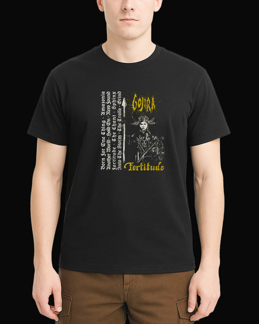 Gojira Fortitude Siyah Tişört V2