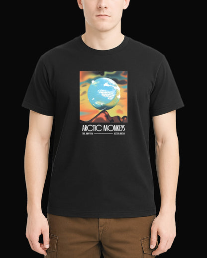 Arctic Monkeys Disco Ball Siyah Tişört