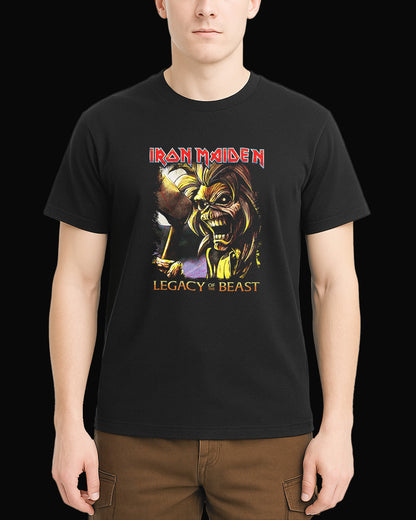 Iron Maiden Legacy Of The Beast Siyah Tişört