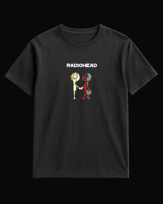 Radiohead Friends Siyah Tişört