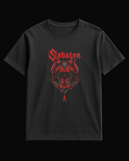 Sabaton Devil Siyah Tişört