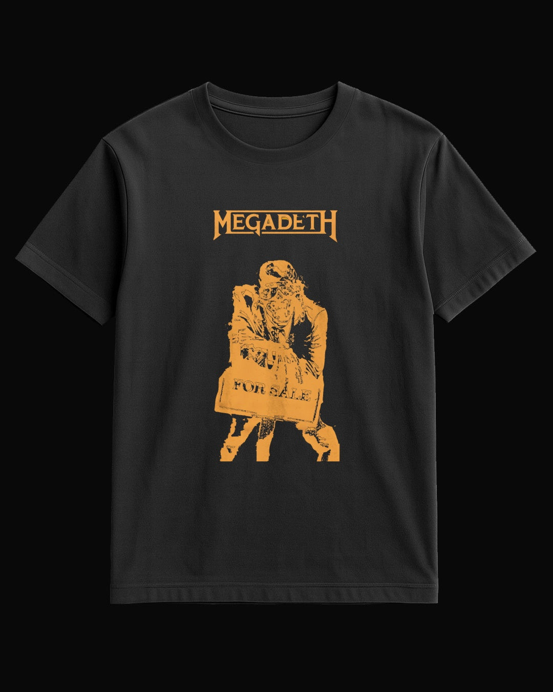 Megadeth FOR SALE Siyah Tişört