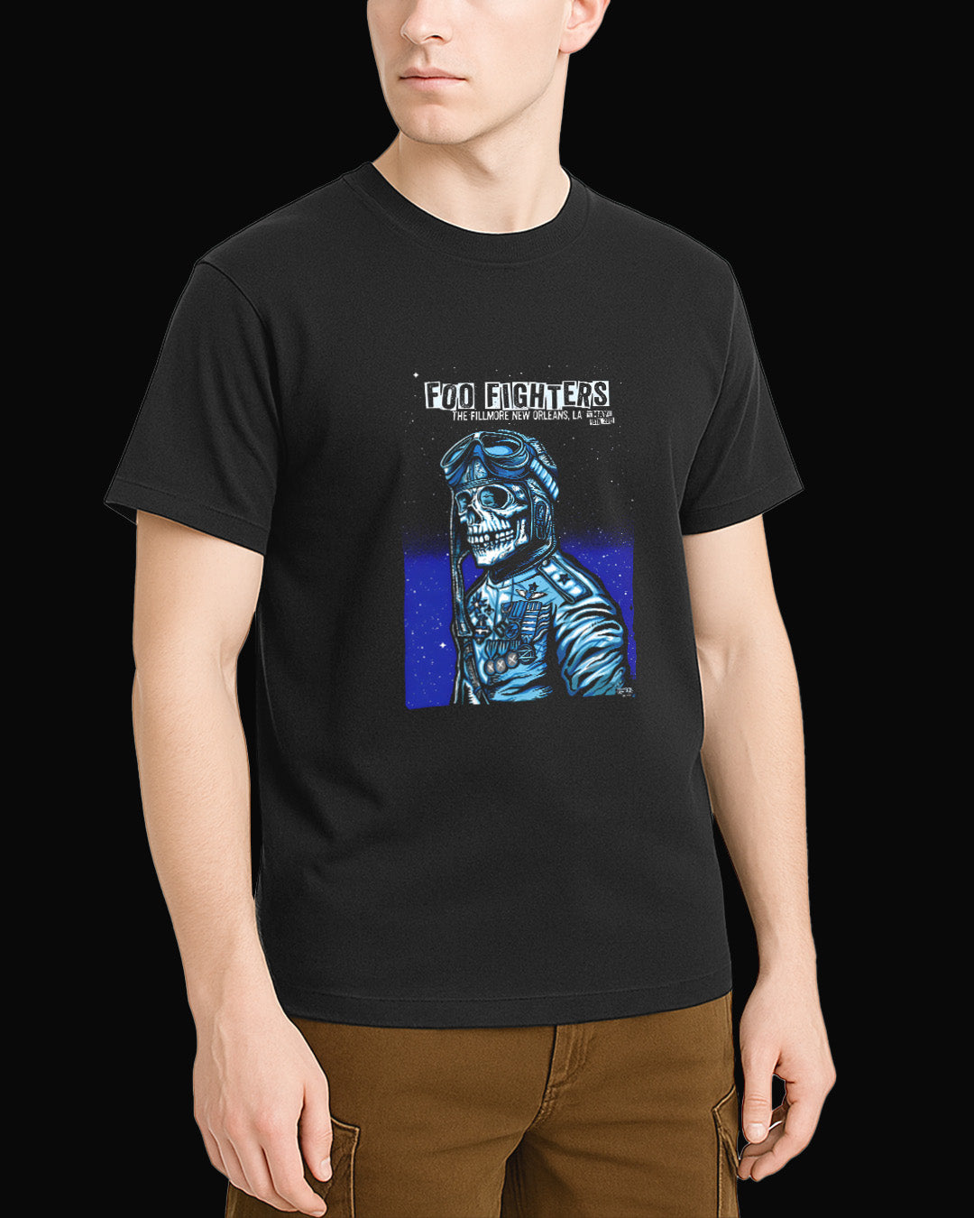 Foo Fighters NEW ORLEANS Siyah Tişört