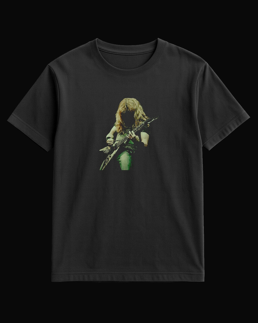 Megadeth Dave Mustaine Siyah Tişört V3