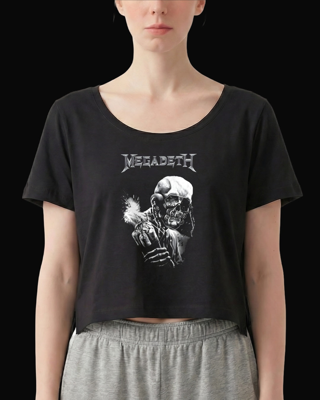 Megadeth DYNAMITE Siyah Kadın Tişört