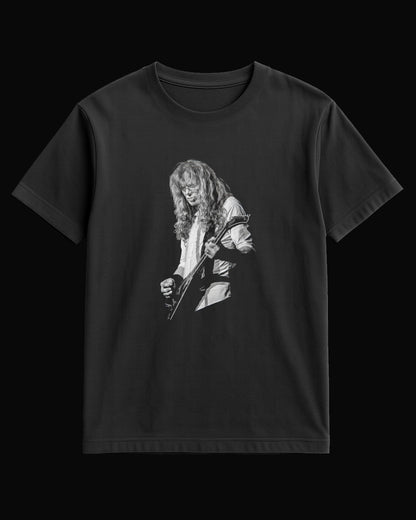Megadeth Dave Mustaine Siyah Tişört V5