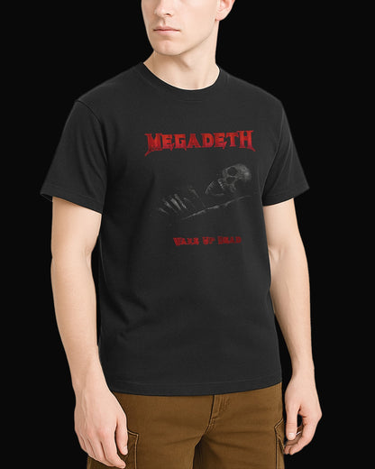 Megadeth Wake Up Dead Siyah Tişört