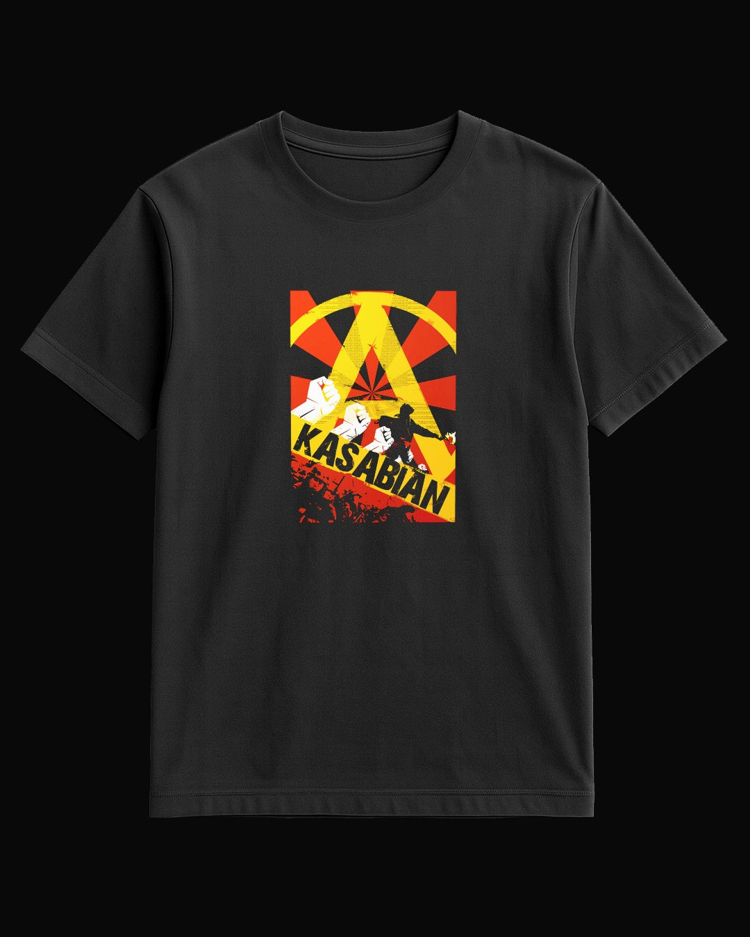 Kasabian Red Right Hand Siyah Tişört