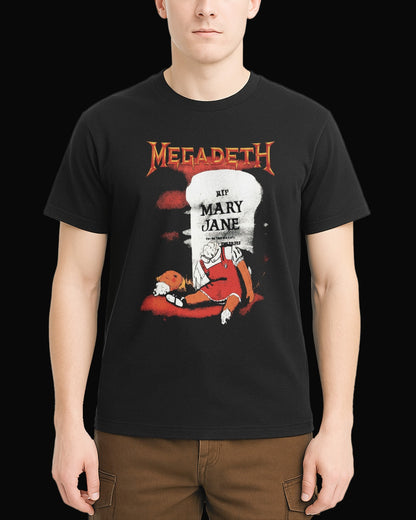 Megadeth RIP Mary Jane Siyah Tişört