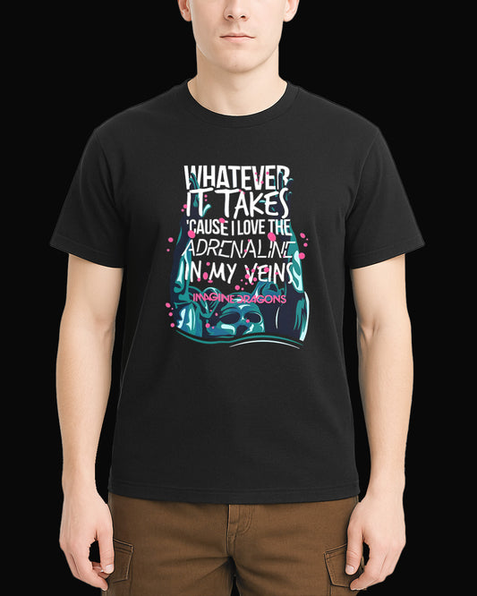 Imagine Dragons Reflections Siyah Tişört