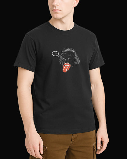 The Rolling Stones Einstein Black T-Shirt