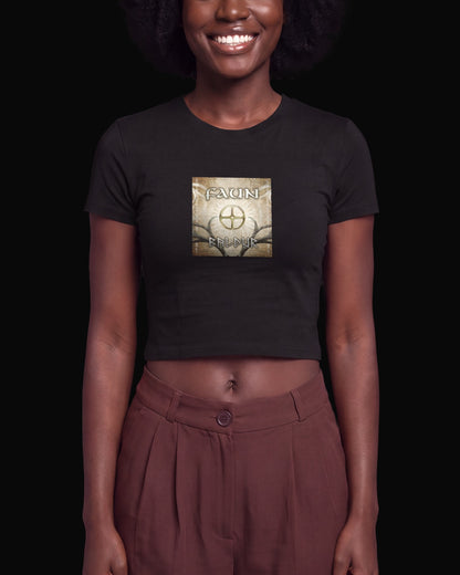 Faun BALDUR Siyah Baby Tee Tişört