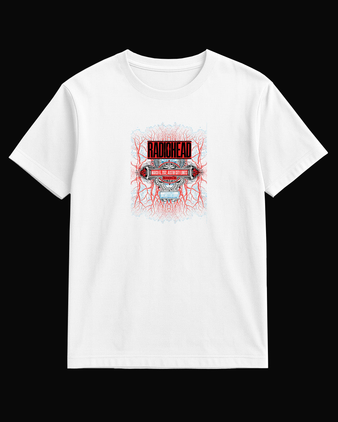 Radiohead Season 38 Beyaz Tişört
