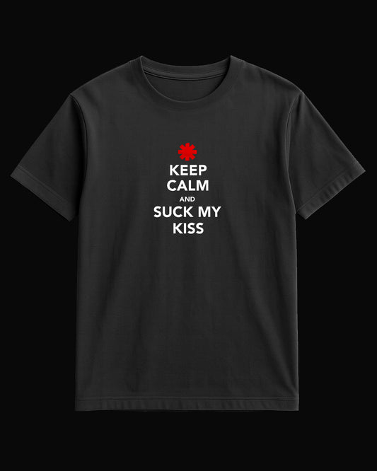 Red Hot Chili Peppers Suck My Kiss Siyah Tişört