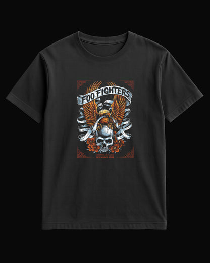 Foo Fighters DES MOINES Siyah Tişört