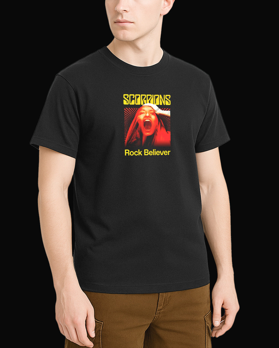 Scorpions Rock Believer Siyah Tişört
