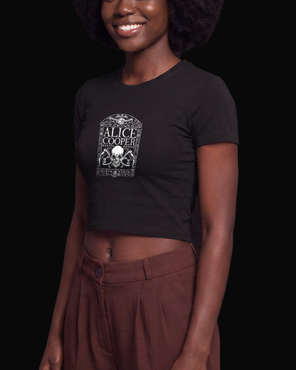 Alice Cooper Memento Mori Siyah Baby Tee Tişört