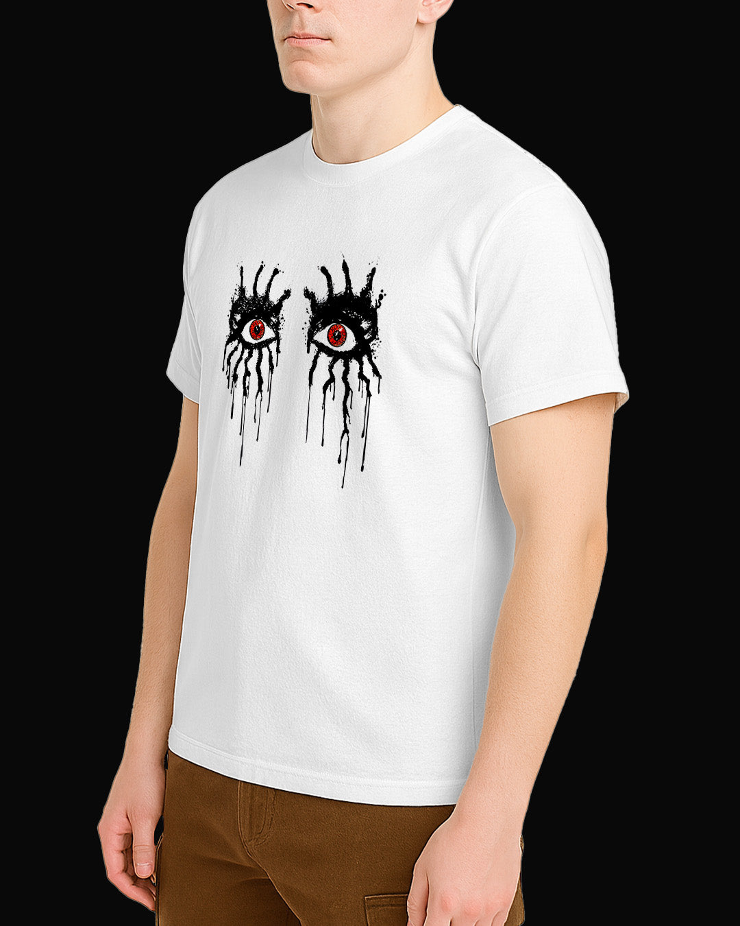 Alice Cooper The Eyes Of Alice Cooper White T-Shirt