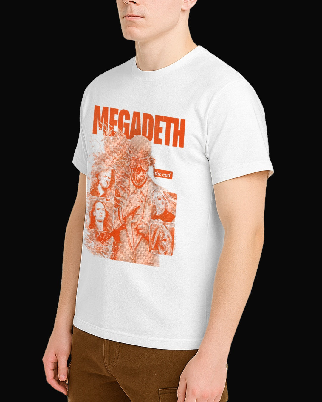 Megadeth the end Beyaz Tişört