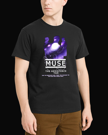 Muse The Resistance Tour Siyah Tişört