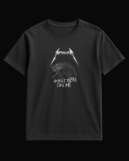 Metallica Don't Tread On Me Siyah Tişört