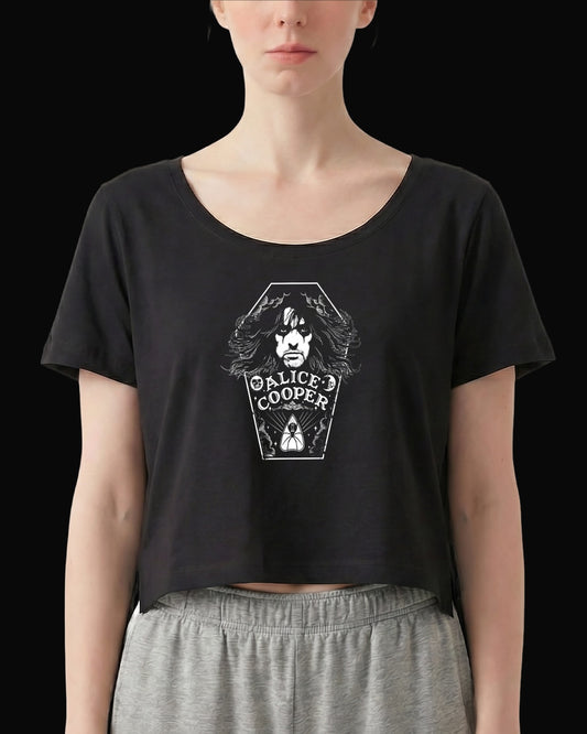 Alice Cooper Moon Of Alice Siyah Kadın Tişört