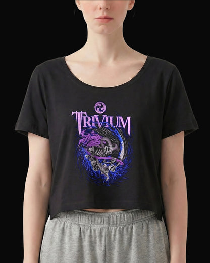Trivium The Sin and the Sentence Kadın Siyah Tişört