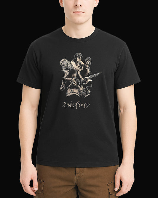 Pink Floyd The Band Siyah Tişört