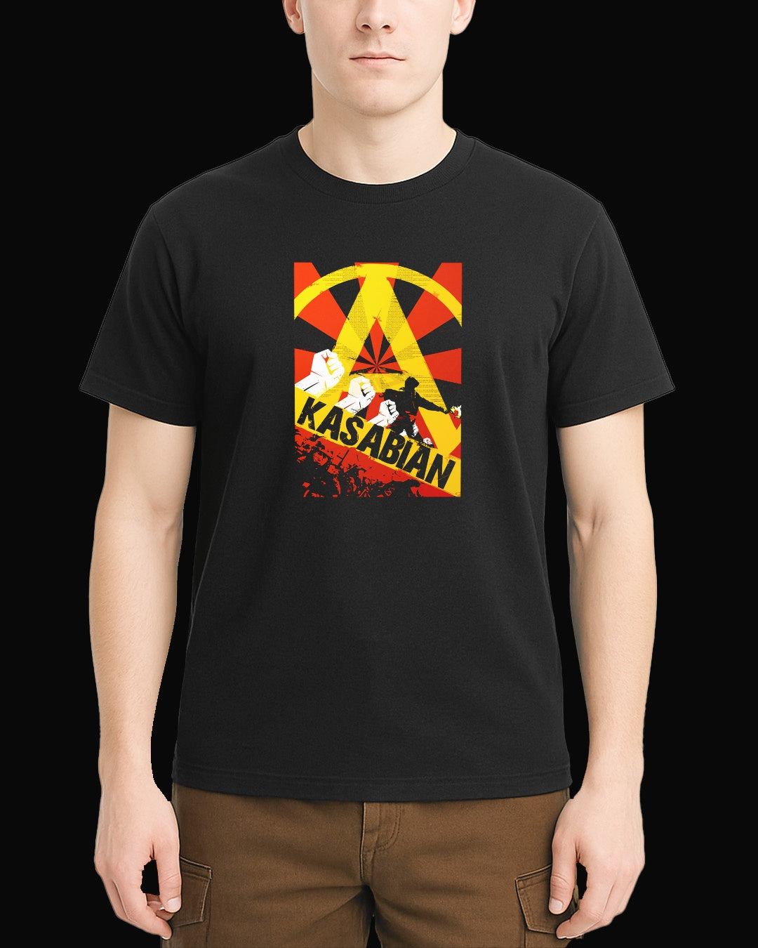 Kasabian Red Right Hand Siyah Tişört