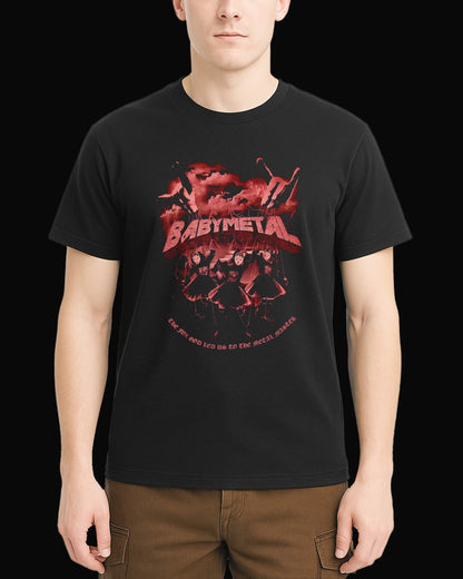 Babymetal Rock Hand Siyah Tişört