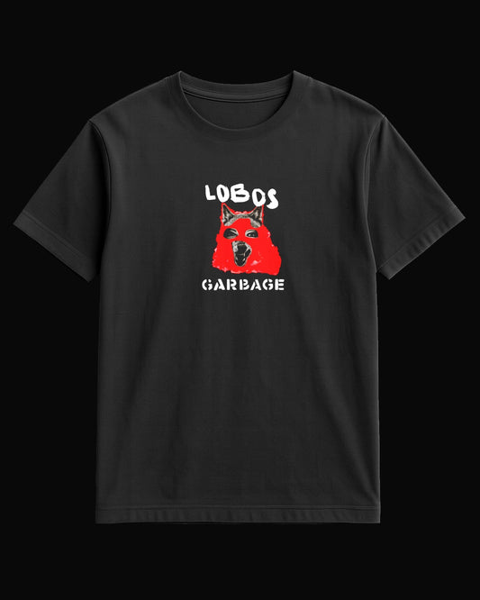 Garbage LOBOS Siyah Tişört