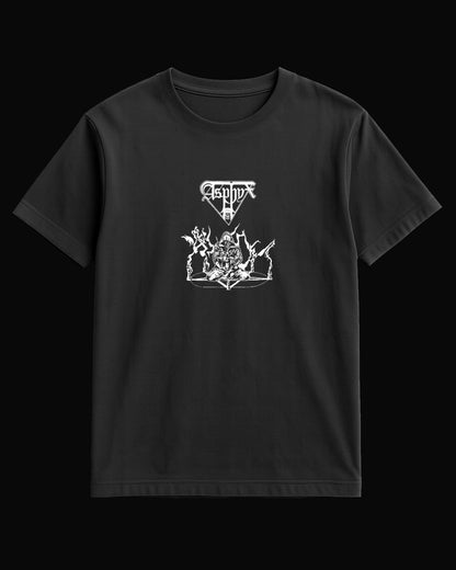 Asphyx Praise The Lord Black T-Shirt V2