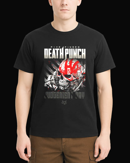 Five Finger Death Punch JUDGEMENT DAY Siyah Tişört