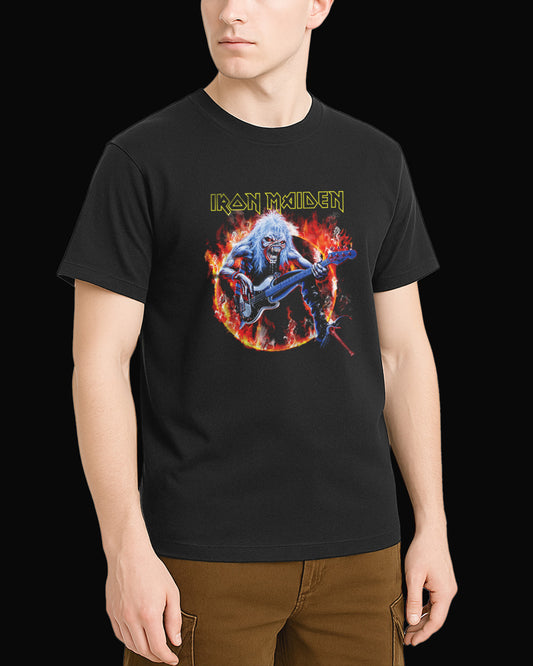 Iron Maiden Live Tour Siyah Tişört