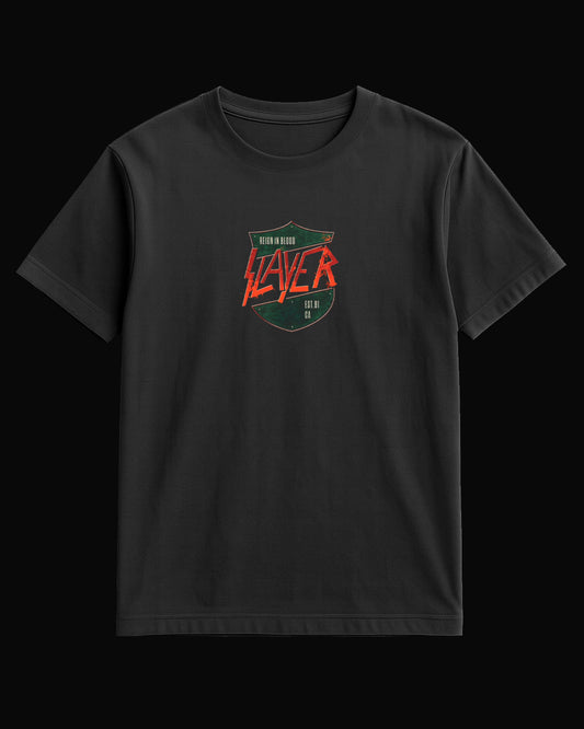 Slayer Reign in Blood Siyah Tişört V2