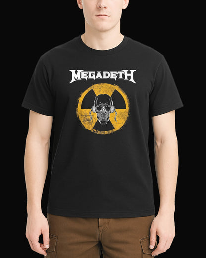 Megadeth NUKE ALERT! Siyah Tişört