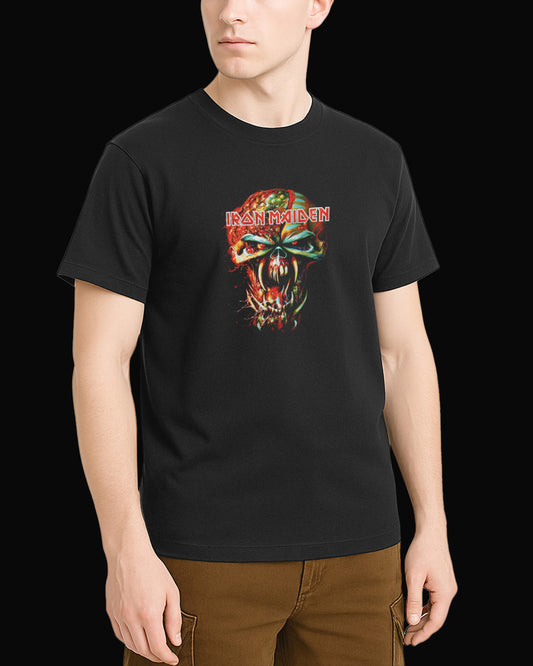 Iron Maiden Poisonous Siyah Tişört