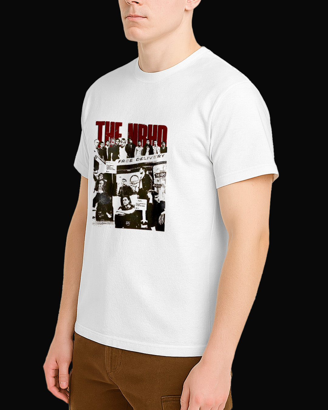 The Neighbourhood Free Delivery Beyaz Tişört