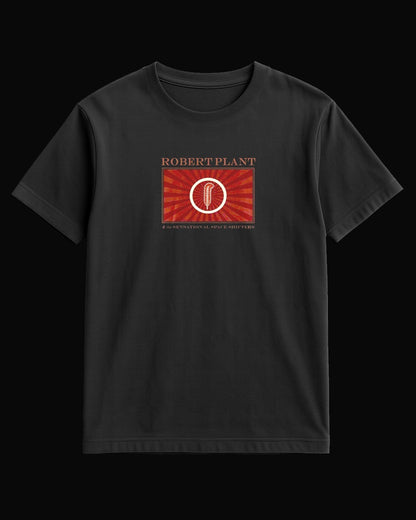 Robert Plant Feather Section Siyah Tişört