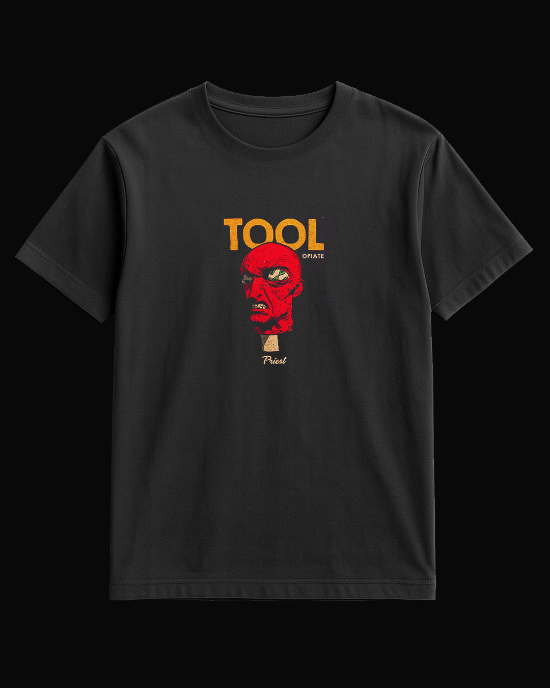 Tool Priest Siyah Tişört