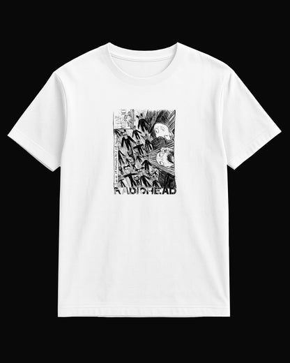 Radiohead Scary Beyaz Tişört