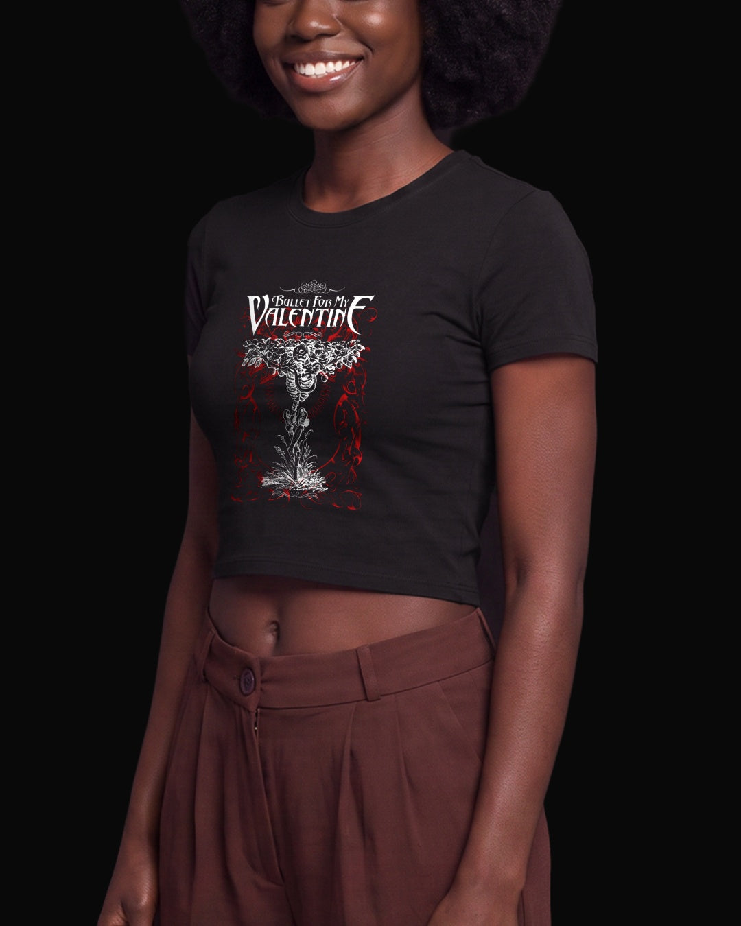 Bullet For My Valentine Risen From Seed Siyah Baby Tee Tişört