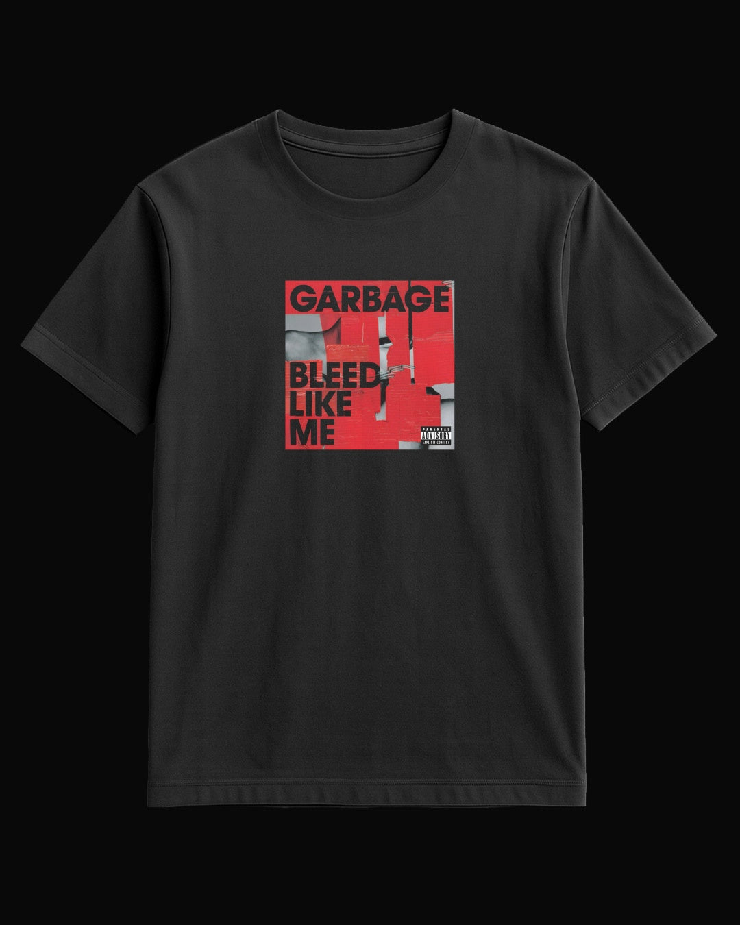 Garbage Bleed Like Me Siyah Tişört V2