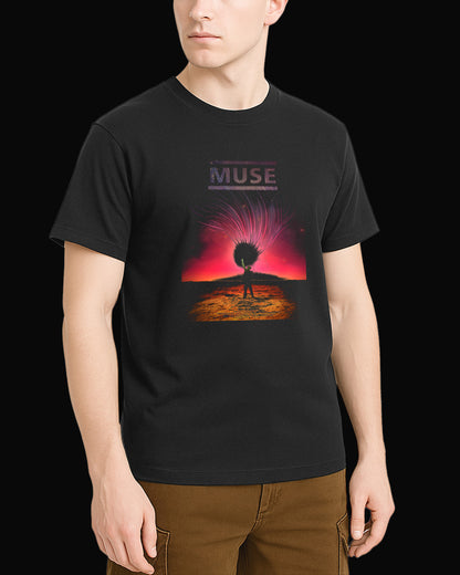 Muse Purple Sky Siyah Tişört