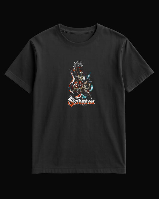Sabaton Knight Siyah Tişört