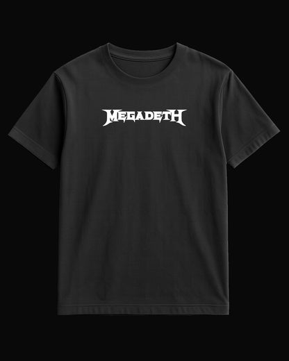 Megadeth Grup Logo-3 Siyah Tişört