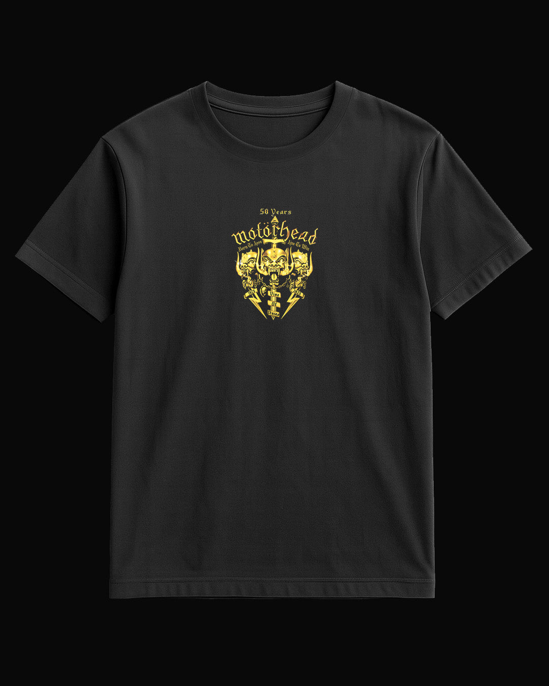 Motörhead Hammered Black T-Shirt