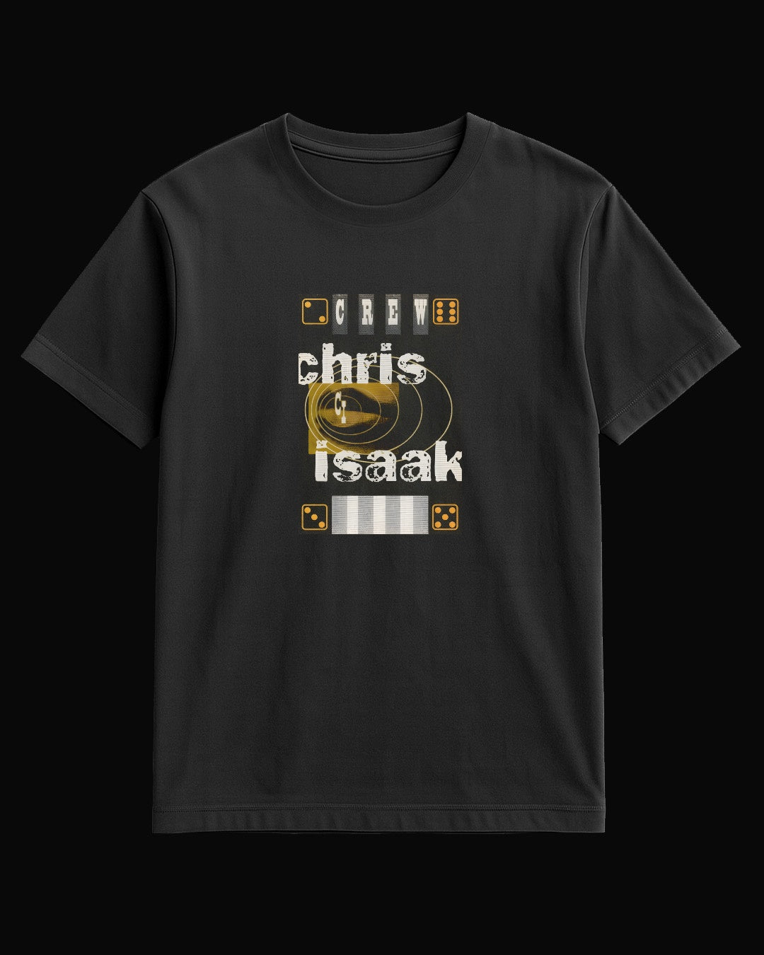 Chris Isaak DICE Crew Siyah Tişört